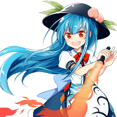 Touhou Project Tenshi Hinanawi 1 Line貼圖 Line Store Touhou Project Tenshi Hinanawi 1 Line貼圖 Line Store