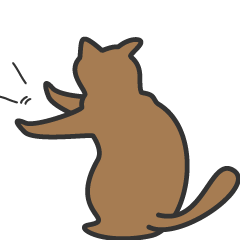 Kucing Punggung 13 -SENEKO 13- Animasi