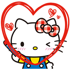 Hello Kitty Melompat Keluar Lovely