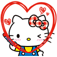 Hello Kitty Lovely Pop-Up Stickers