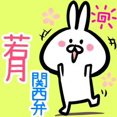 Wakatsuki 2 rabbit kansaiben myouji