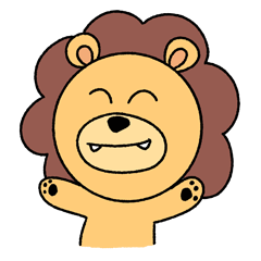 Awesome Lion Stickers