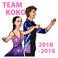 TeamKoKo 2018/19 IceDance Stamp