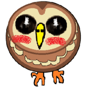 Everyday life of the owl.