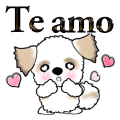 シーズー犬 スペイン語 Line スタンプ Line Store シーズー犬 スペイン語 Line スタンプ Line Store