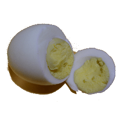 Boiled egg!