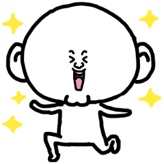 Unique jaw human Sticker English 2