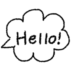 greeting with crayons!!!
