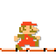 スーパーマリオブラザーズ8bitスタンプ