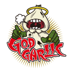 GOD GARLIC Official Original Sticker #01
