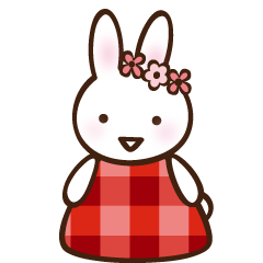 Gingham small bunny