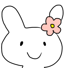 Flower rabbit daily life