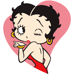 Betty Boop Line Stickers Line Store
