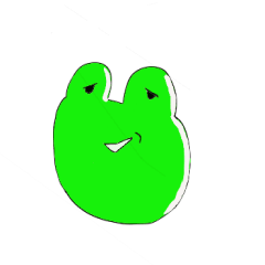 Surreal frog baron