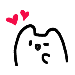 Free-form Marshmallow Cat version 2