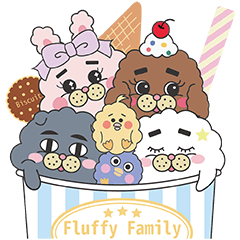 Adorable Fluffy Family