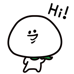 大福くんとゆかいな仲間たち 英語でご挨拶 Line スタンプ Line Store 大福くんとゆかいな仲間たち 英語でご挨拶 Line スタンプ Line Store