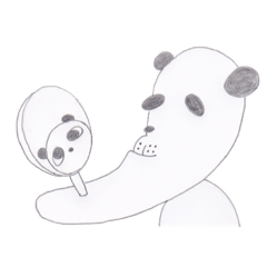Long jaw panda and friends   -simple-