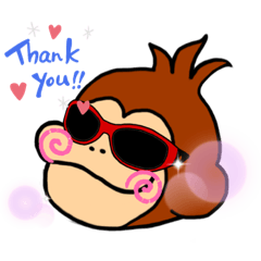 Sunglasses Monkey's Tomoya! Part 1