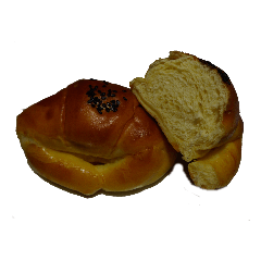 Golden croissant