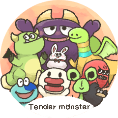 Tender monsterスタンプ