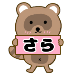 【さら】毎日使えるタヌキのリキちゃん3