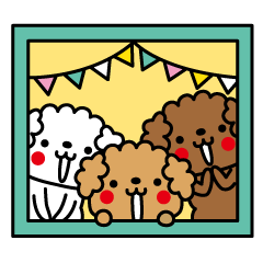 LOVE & DOGS 1 -toy poodle-