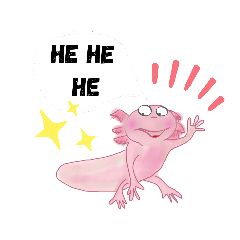 振り返ったウーパールーパー 英語 Line スタンプ Line Store 振り返ったウーパールーパー 英語 Line スタンプ Line Store