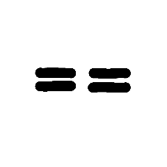 = =.