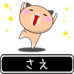 Sae only cute high speed Sticker