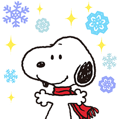 Wonderful Winter Snoopy Pop Up Stickers Line Stickers Line Store