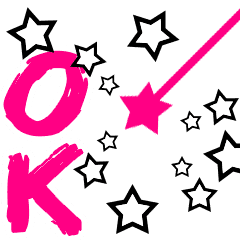 綺麗な花火文字 Ok Line スタンプ Line Store 綺麗な花火文字 Ok Line スタンプ Line Store