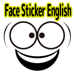 Move FACE Sticker English