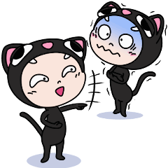 キュートなネコの着ぐるみ 日常セット Line スタンプ Line Store