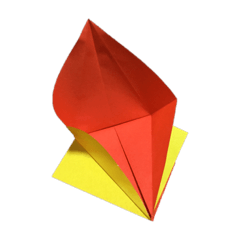 折り鶴の作り方解説スタンプ