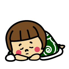 okappa chan with Futon