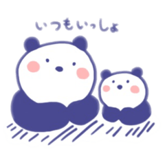 ShihoShiho_yurukawa_panda_stamp