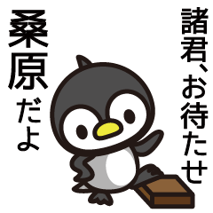 Kuwahara Penguin Sticker