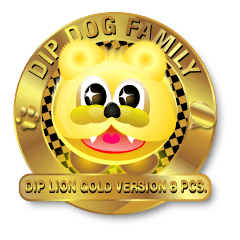 dip lion gold