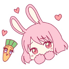 Rabbit girl and Carrot