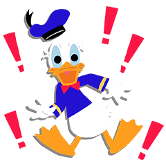 Donald Duck Pop Up Stickers Line Stickers Line Store