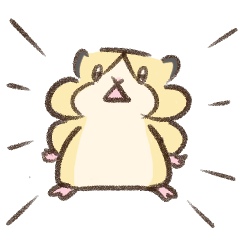 Golden hamster Kintaro