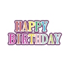 HAPPY BIRTHDAY STICKERS 2.