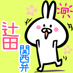 Tsujita 2 rabbit kansaiben myouji