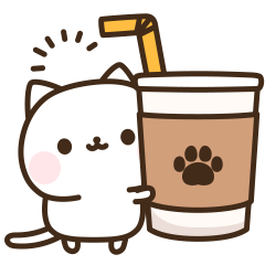 easy-going white cat