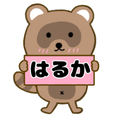 【はるか】毎日使えるタヌキのリキちゃん3