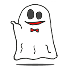 Mr. Ghost is happy
