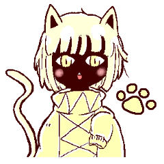 The Melting chocolate cat
