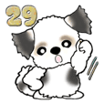 【大きめ文字】シーズー犬(日常使う言葉)29