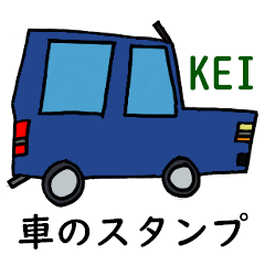 KEI Sticker of the cars